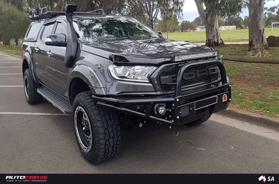 FORD RANGER GD09 MATTE BLACK MACHINED FACE